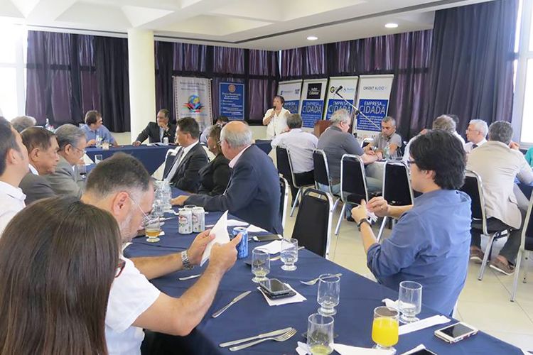 Reunião de negócios